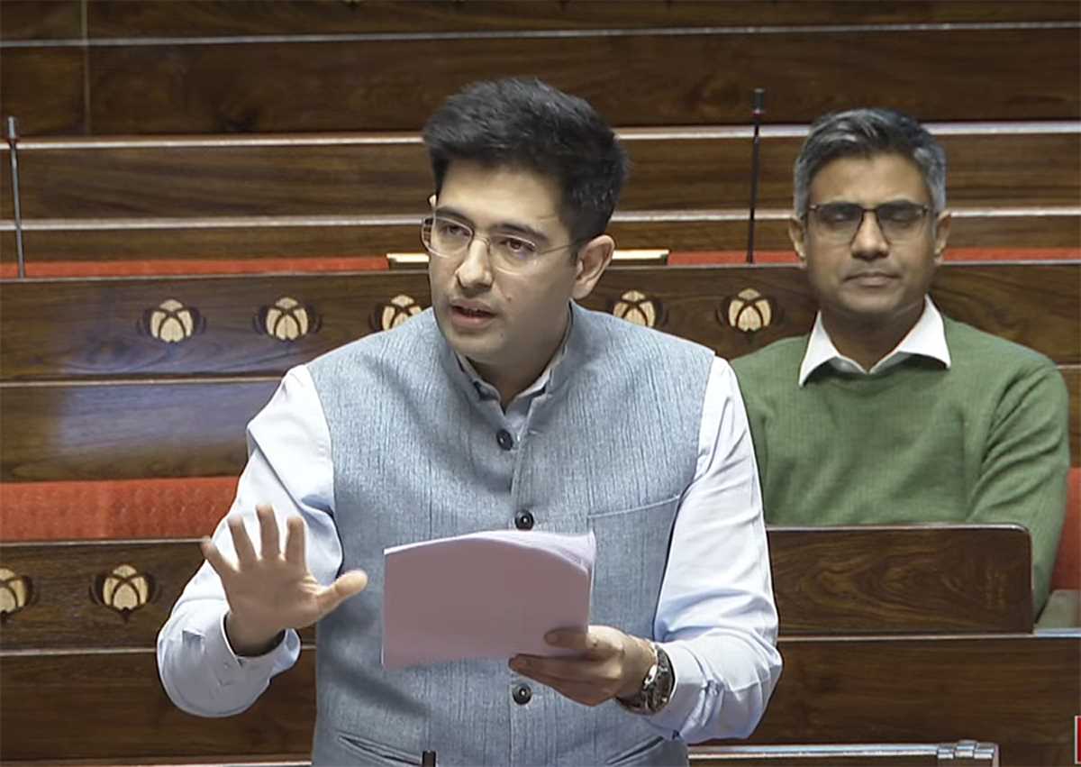 राज्यसभा में सांसद राघव चड्ढा ने उठाया आईफोन स्नूपिंग अलर्ट का मुद्दा राज्यसभा में सांसद राघव चड्ढा ने उठाया आईफोन स्नूपिंग अलर्ट का मुद्दा